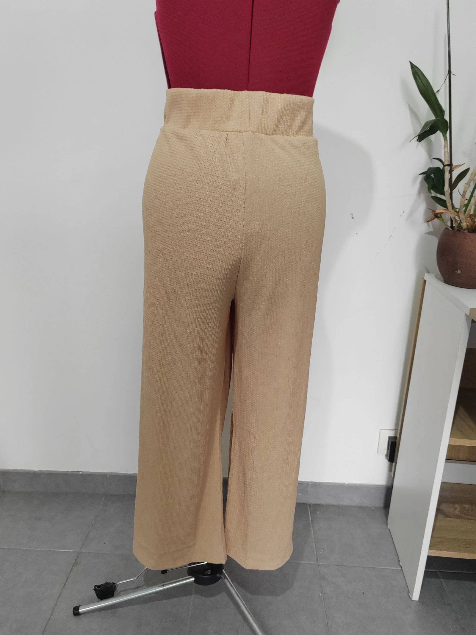Wijd been fluid broek – photo 4